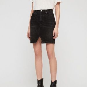 AllSaints Trudy Denim Skirt
